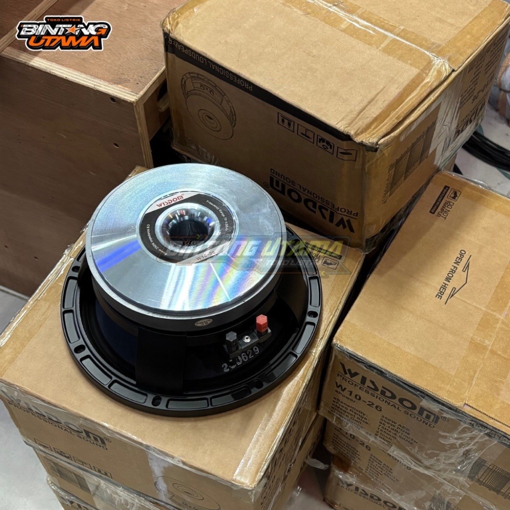 speaker wisdom 10in midel w10-26 w1026