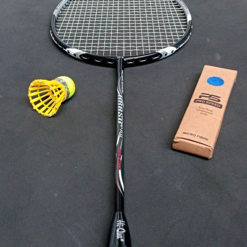 Raket badminton bekas second original hiqua araso pro limited edition