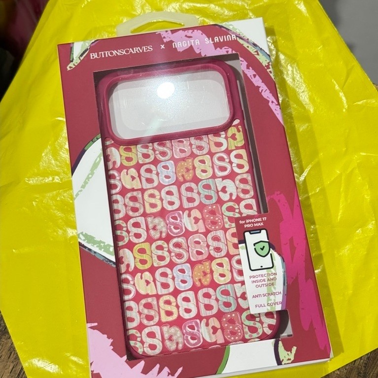 READY CASE BUTTONSCARVES X NAGITA IPHONE 16 17 PROMAX NEW BUKAN SECOND PRELOVED BEKAS BALIKPAPAN SAM
