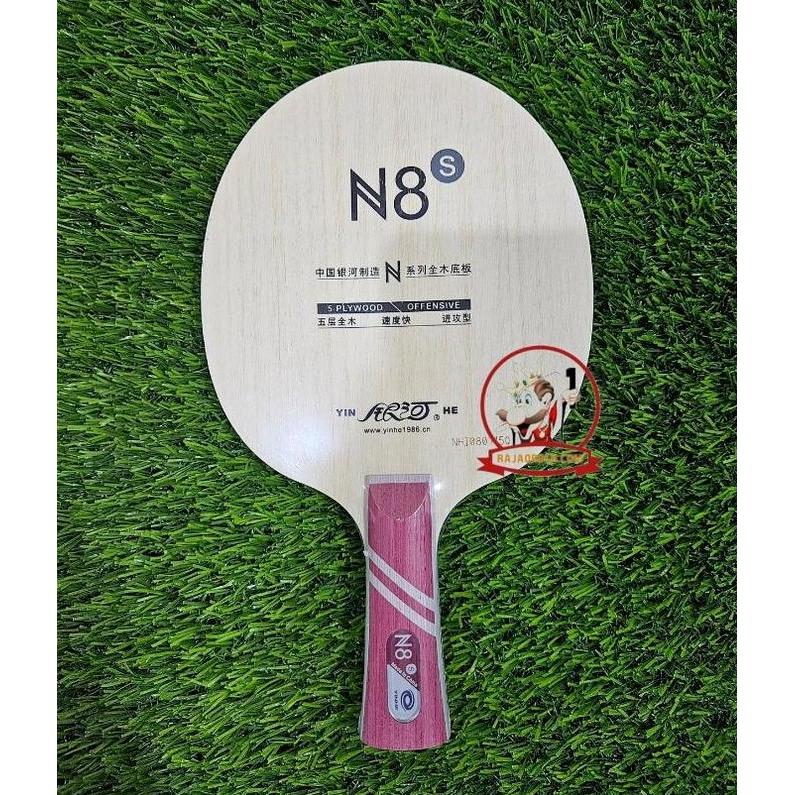 Yinhe N8s N8 - Kayu Pingpong Blade 5ply Bet OFF Bat Offensive