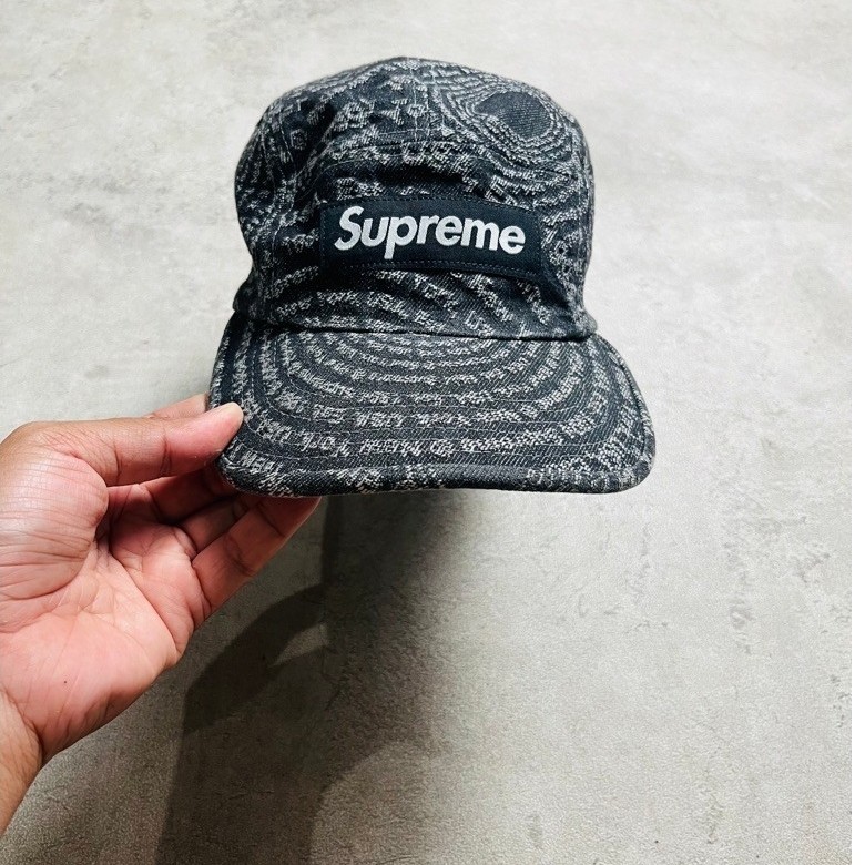 SUPREME CIRCLES JACQUARD CAP