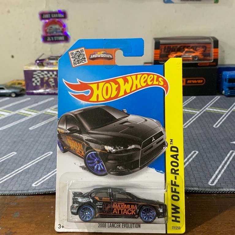 HOT WHEELS - 2008 LANCER EVOLUTION / Hot Wheels Lancer Evo