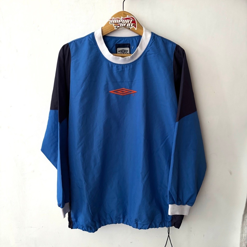 Umbro Blue Windbreaker Casual Vintage