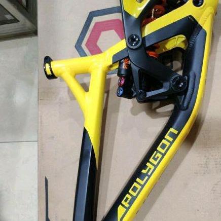 POLYGON COLLOSUS DH9 27.5" Carbon Frame Sepeda MTB Full Suspension Fox Float DHX2 Shock