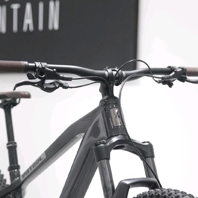 PATROL C093 CARBON 29" 12-Speed DEORE M6100 Groupset Recon Fork Fullbike Sepeda Hardtail MTB Bike