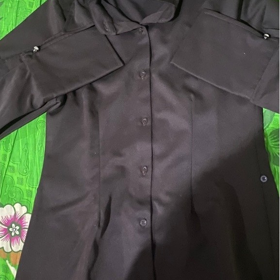 PRELOVED kemeja coklat gracias label uk S