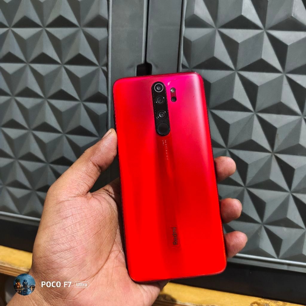 Xiaomi redmi note 8 pro 8/128 sudah UBL kelengkapan batangan