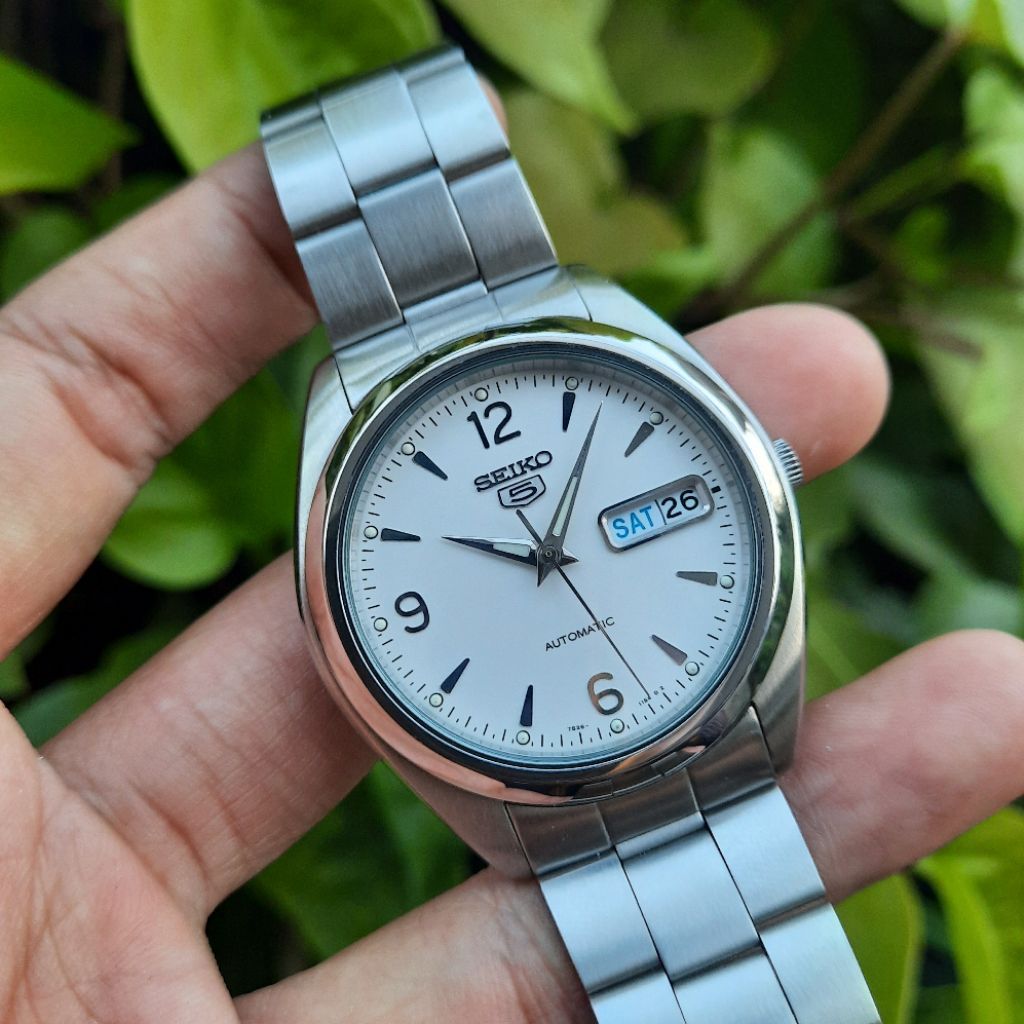 Seiko 5 Automatic SNX121K1 Putih White 7s26-0060 SNX121