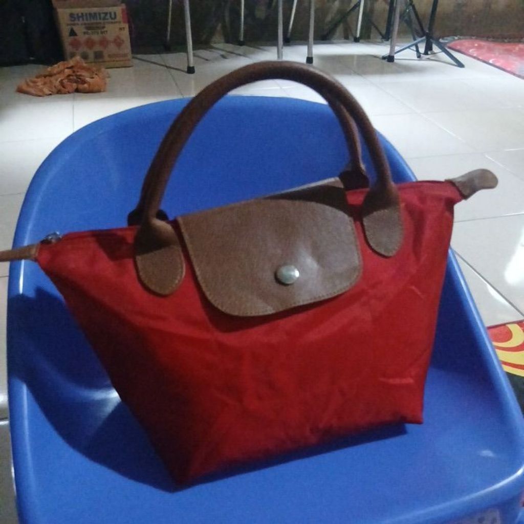 Tas tenteng ala model lc preloved like New merah