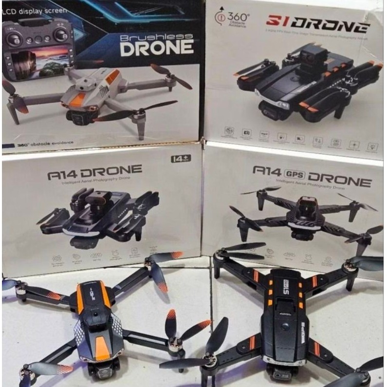 DRONE BARU Brushless Motor Obstacle Avoidance Dual Camera 4K GPS Gimbal Pro Drone
