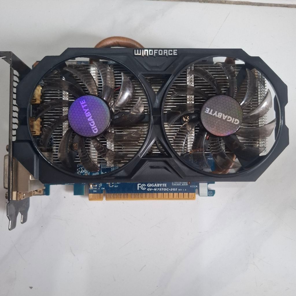 VGA GIGABYTE GTX 750TI 2GB DDR5