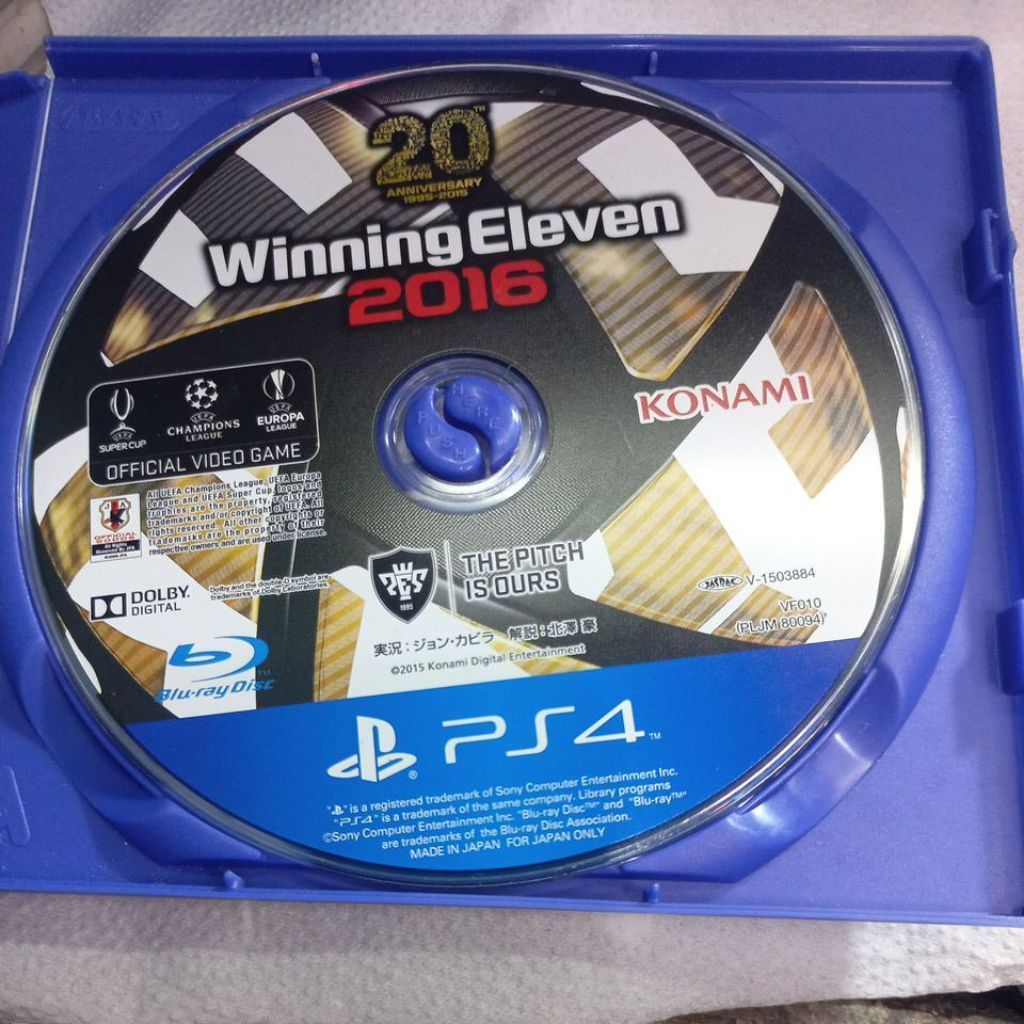 Bd PES 2016 ps4