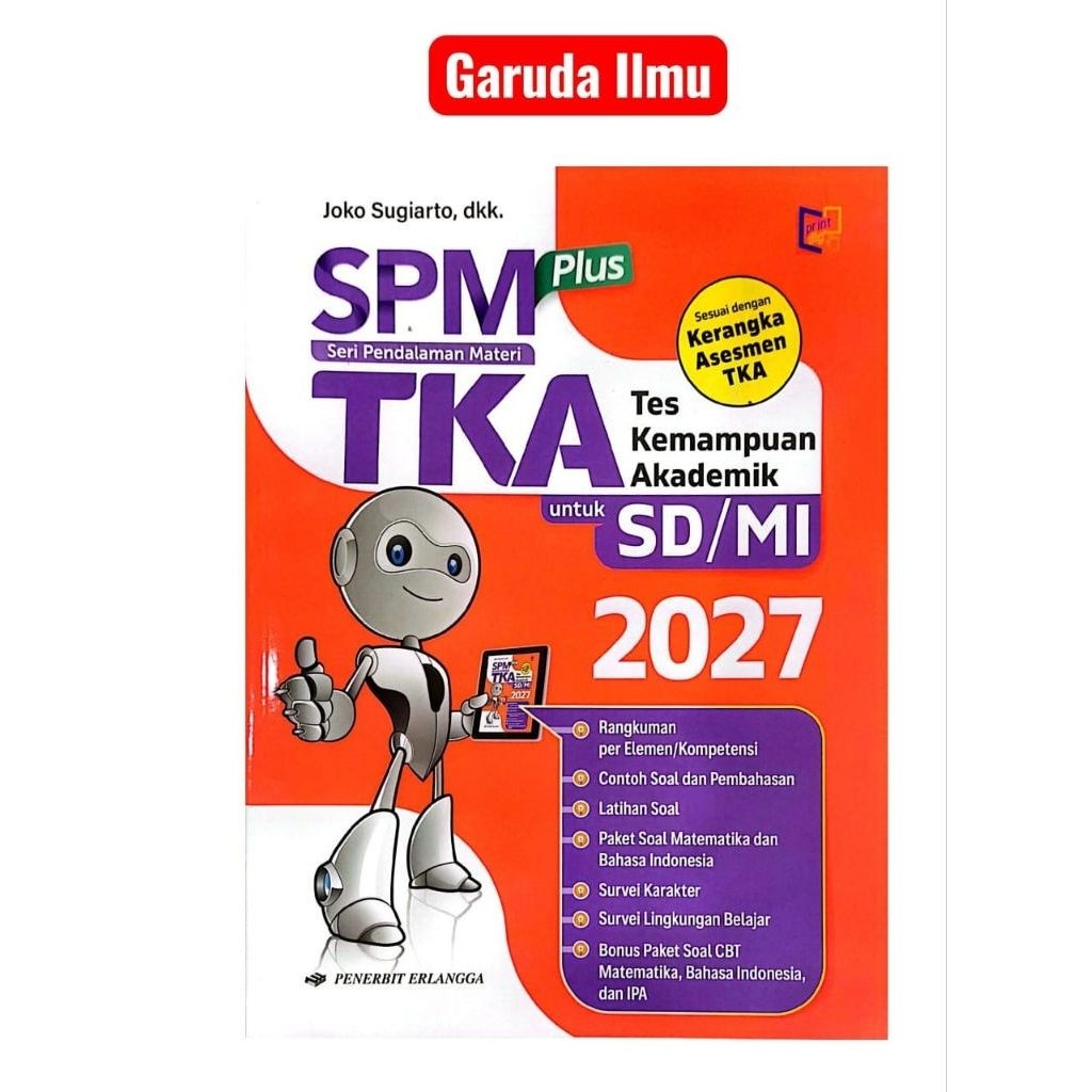 Buku SPM Plus TKA SD/MI 2027 - Buku Asli untuk Kelas 6 - Spm Tka Sd/Mi 2027