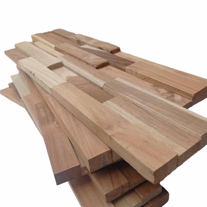WALL DINDING PANEL KAYU JATI TOSCANY