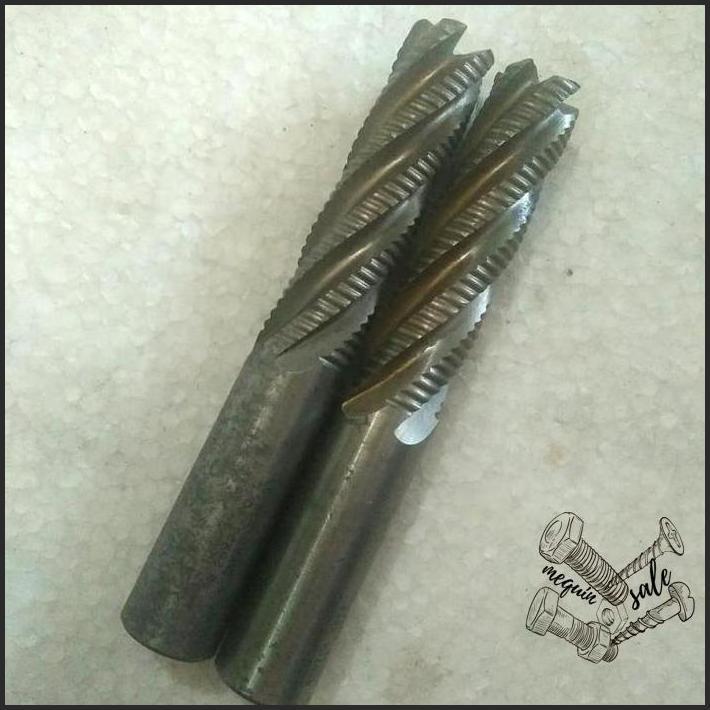 ENDMILL HSS ROUGHING D25 X 160LX5F SEKEN LAYAK PAKAI PROMO