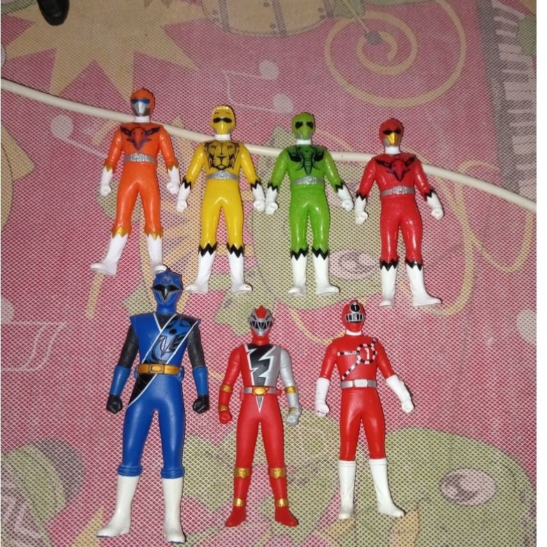 Figure Power Rangers Set