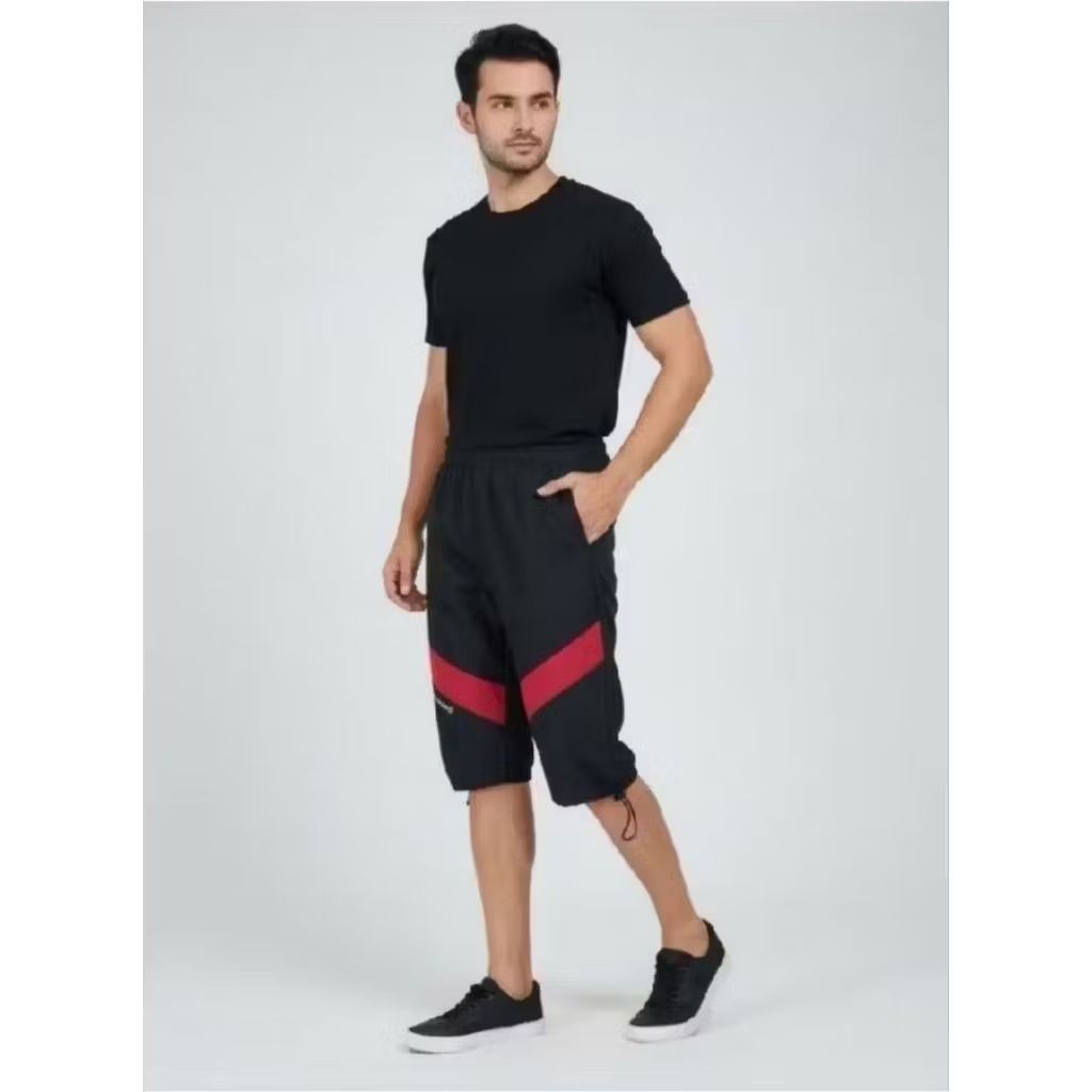 Celana 3/4 Olahraga Santai Harian Bahan Quicky Dry Pria Dan Wanita