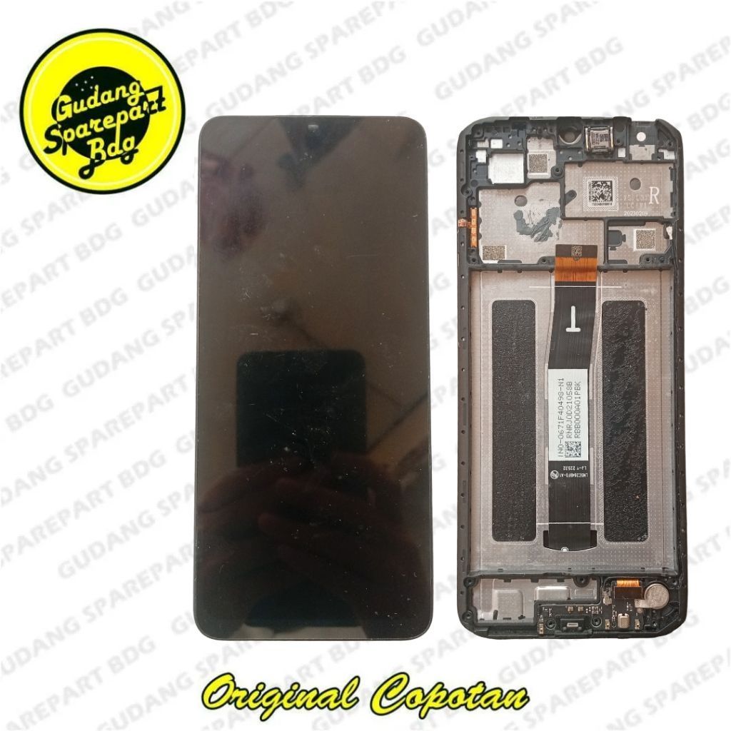 Lcd Touchscreen Xiaomi Redmi 12c Second Original Copotan