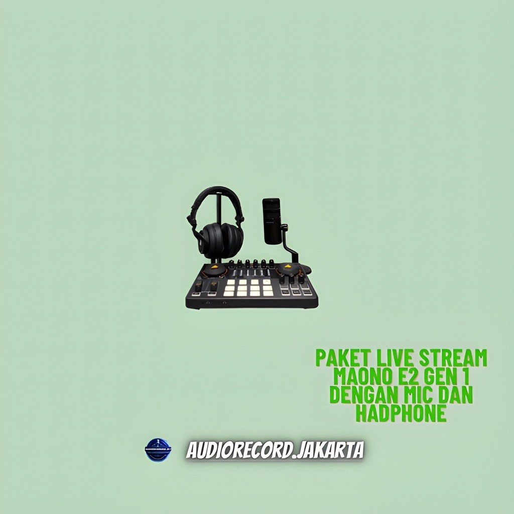 Soudcard Maono Caster E2 Paket bundlng Live Streaming