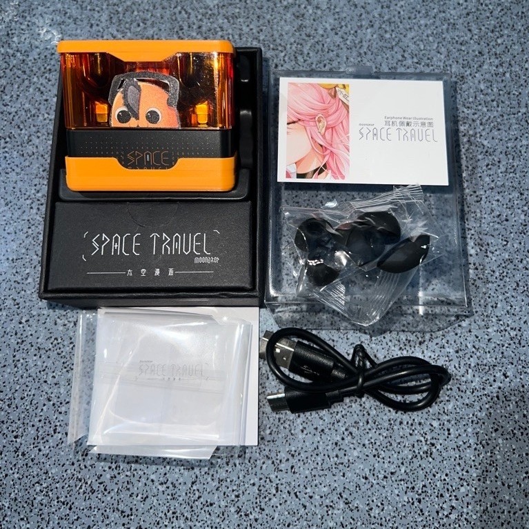 TWS Moondrop Space Travel Second Like New (seperti baru)