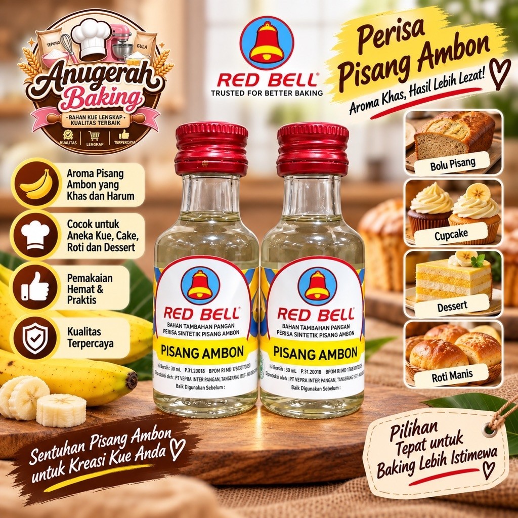 [REDBELL] Essen Pisang Ambon 30ml
