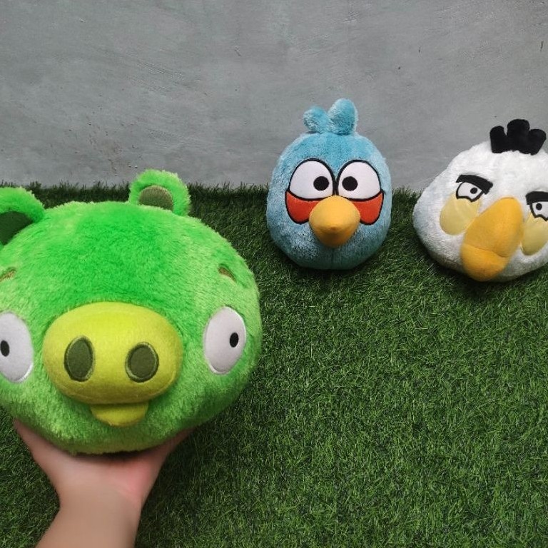 Boneka angry birds ori angry birds changi airport Singapore