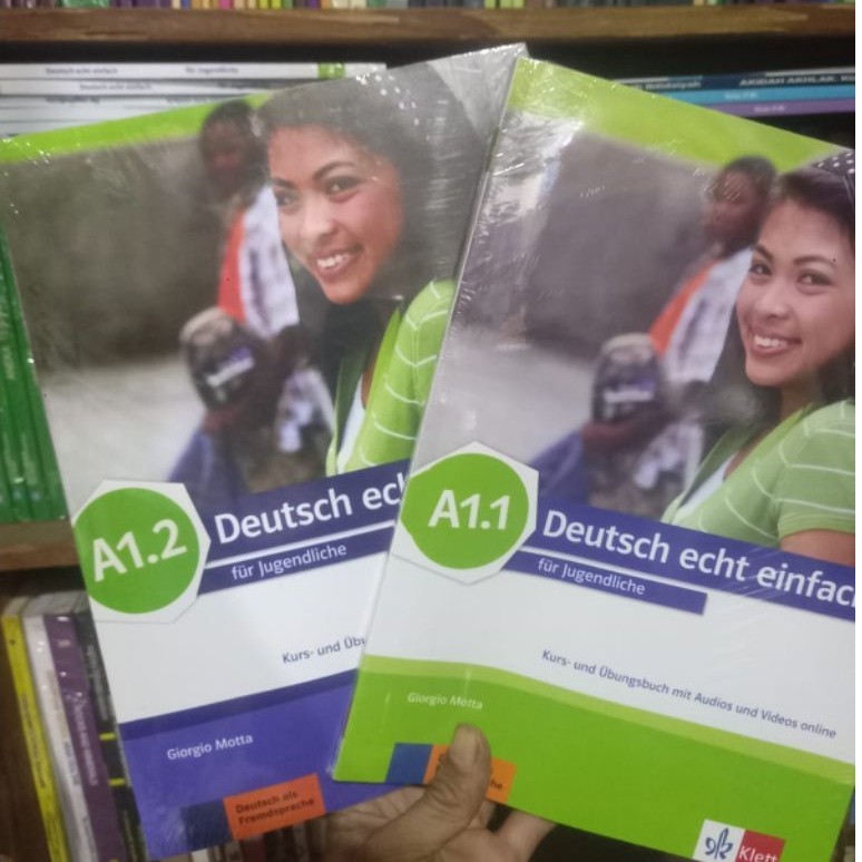 Buku Belajar Bahasa Jerman Deutsch A1.1 - A1.2 full colour