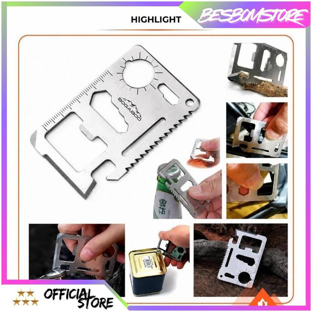[COD] Survival Kit SOS 7 in 1 Emergency Tools Camping Outdoor - Alat Survival Bushcraft Multifungsi 