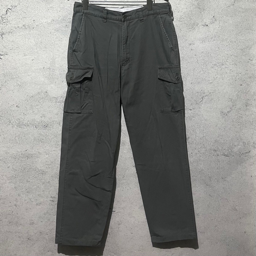 Uniqlo cargo pants olive celana kargo uniqlo