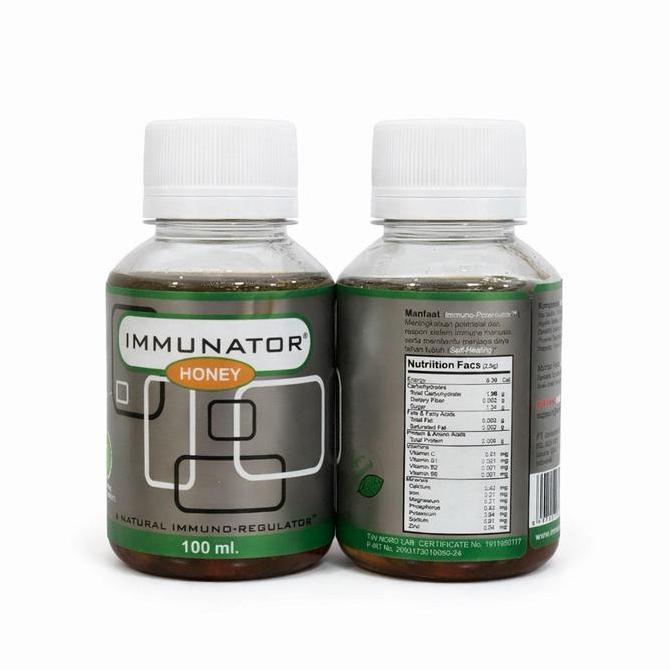 IMMUNATOR HONEY IH MADU IMUNATOR 100ML ORIGINAL MADU MEMELIHARA KESEHATAN TUBUH