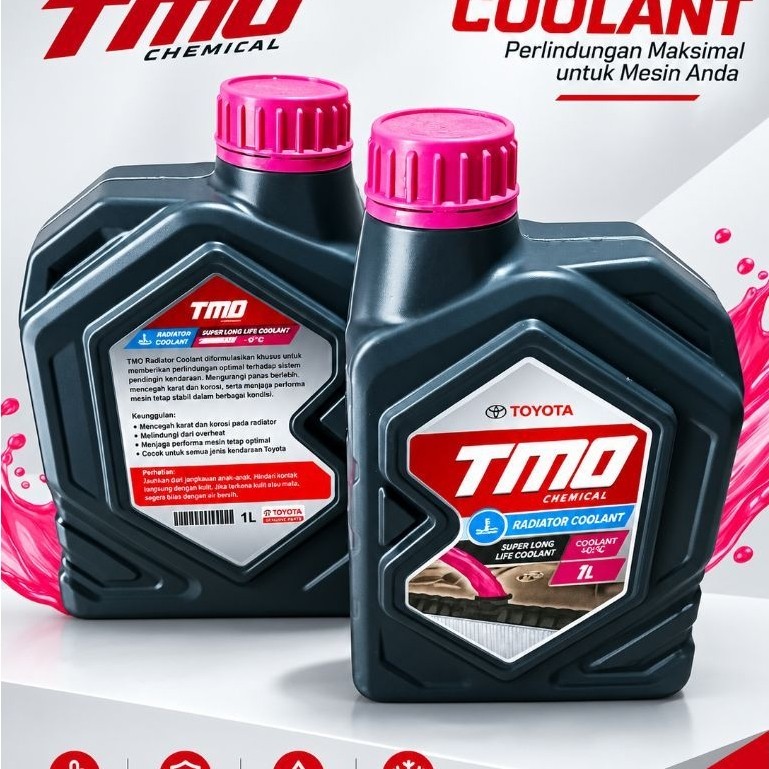 Air Radiator Coolant TMO 50/50 1Liter Cairan Pendingin Mobil Motor Super Long Life Toyota
