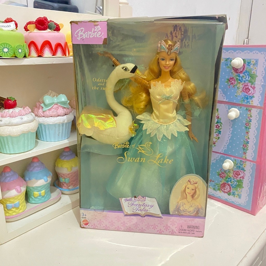(BACA DESKRIPSI) NEW NRFB Barbie of Swanlake odette and the swan minus