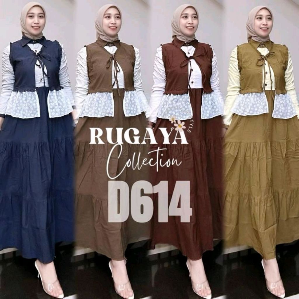 READY STOK LAYLA MIDI D614