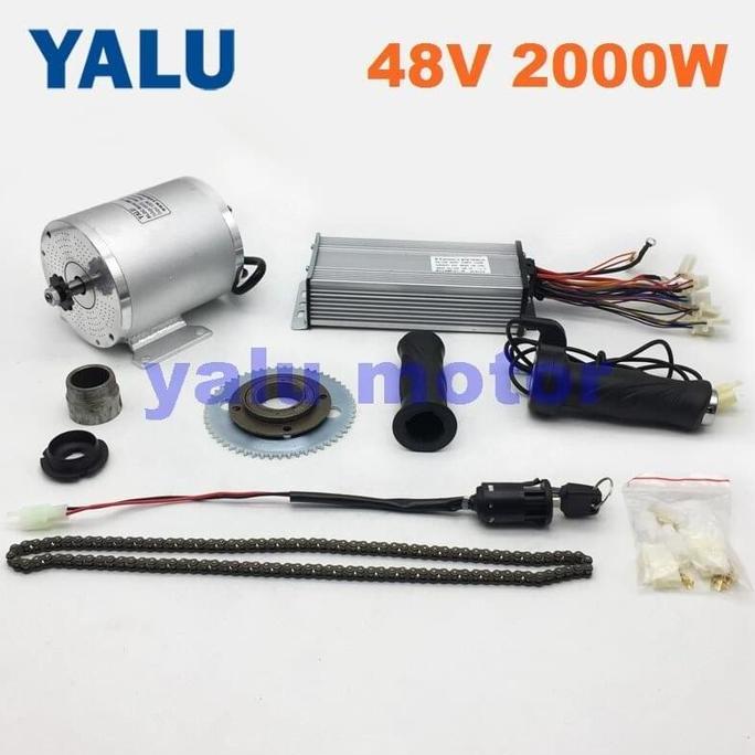 Motor Bldc 2000W 48V Dinamo Listrik 2Kw 48V Mesin Mobil Listrik 2000W