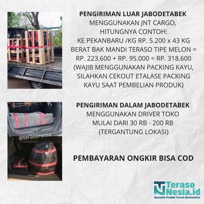 Invoice Pot Terazzo Bulat Tipe Melon | Pot Teraso Pot Tanaman Outdoor Indoor