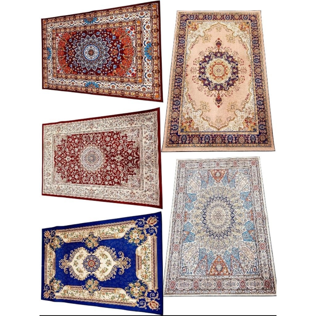 karpet Hambal Malaysia lipat Anti slip ukuran 100 × 150cm