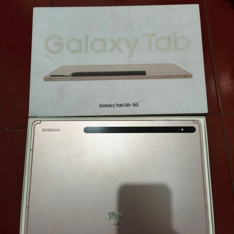 Samsung Tab S8 Plus 5G 8/256gb grs SEIN bekas seken second s8plus