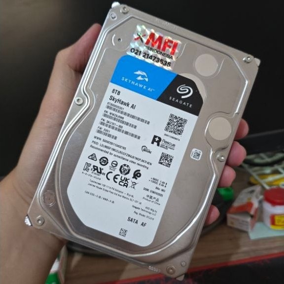 HDD Internal Seagate Skyhawk AI 8TB SATA AF