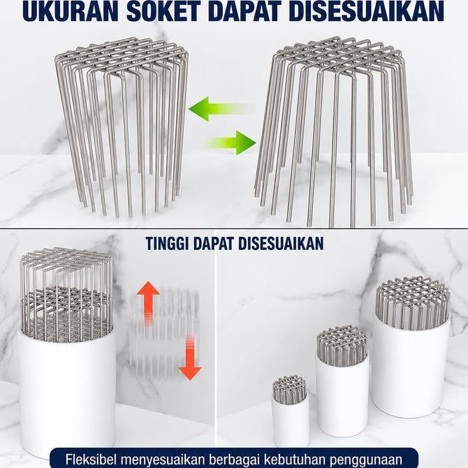 JARING PELINDUNG PIPA STAINLESS STEEL UNTUK PIPA SALURAN PEMBUANGAN AIR, PIPA PEMBUANGAN ASAP DAN PI