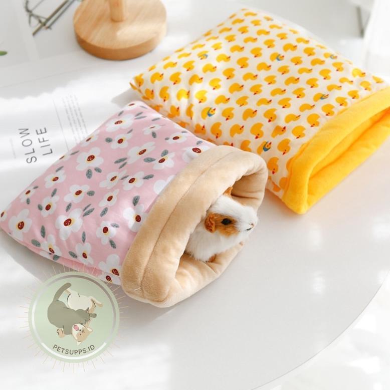 [ VEXA ] PETSUPPS - Snuggle Sack Guinea Pig Hedgehog Sugar Glider Hamster Pouch Rumah Hewan Pelihara