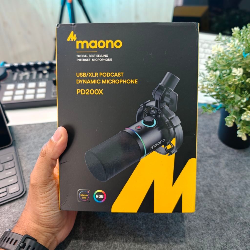 Mic Podcast Maono PD200X Ex Review