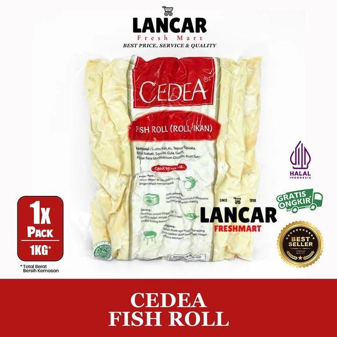 Butter- Cedea Fish Roll / Fish Roll 1Kg