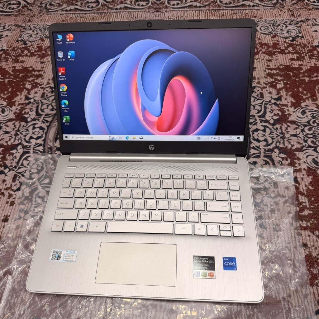 Laptop, Leptop, Second, Sekon, Bekas HP Laptop Intel Core i7 Gen 12 / RAM 16GB / SSD 512GB Samsung /