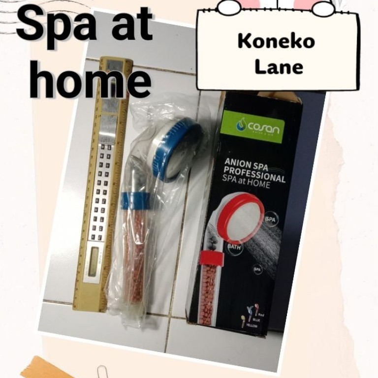 Cosan Head shower -Anion Spa Professional spa at home