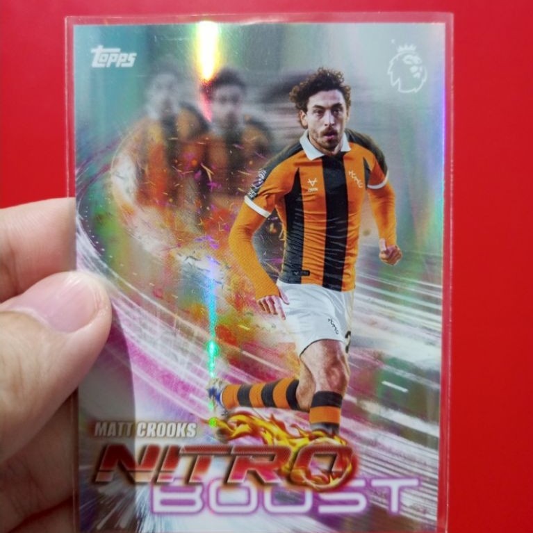 Kartu Topps Matt Crooks Nitro Boost 26 27 Hull City