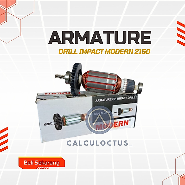 Angker Modern Armature Bor M2150 -Angker Rotor M-2150 Modern Bor