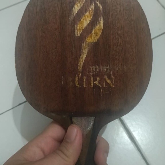 KAYU SECOND DONIC BURN OFF PINGPONG TENIS MEJA