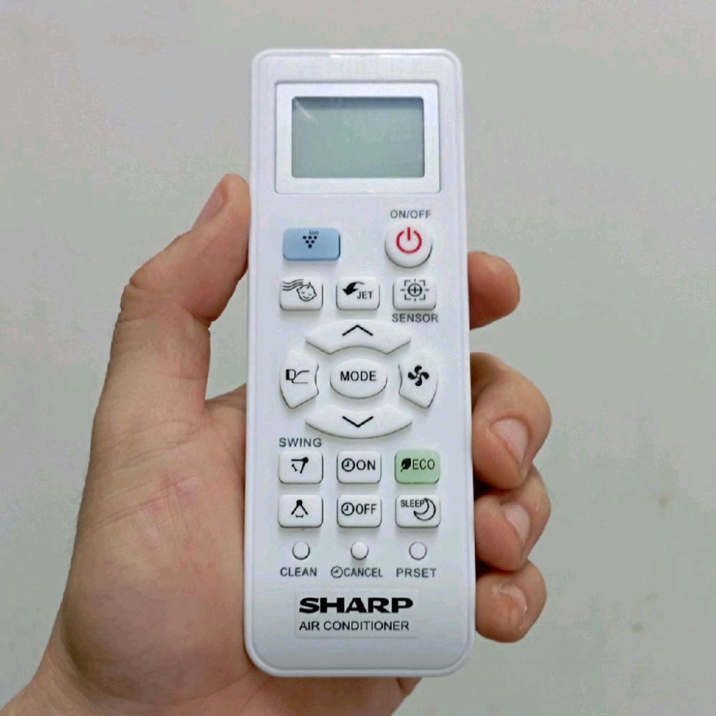 Remote Remot AC Universal Pengganti Tanpa Setting Sharp AH-X6ZY AH-X10ZY