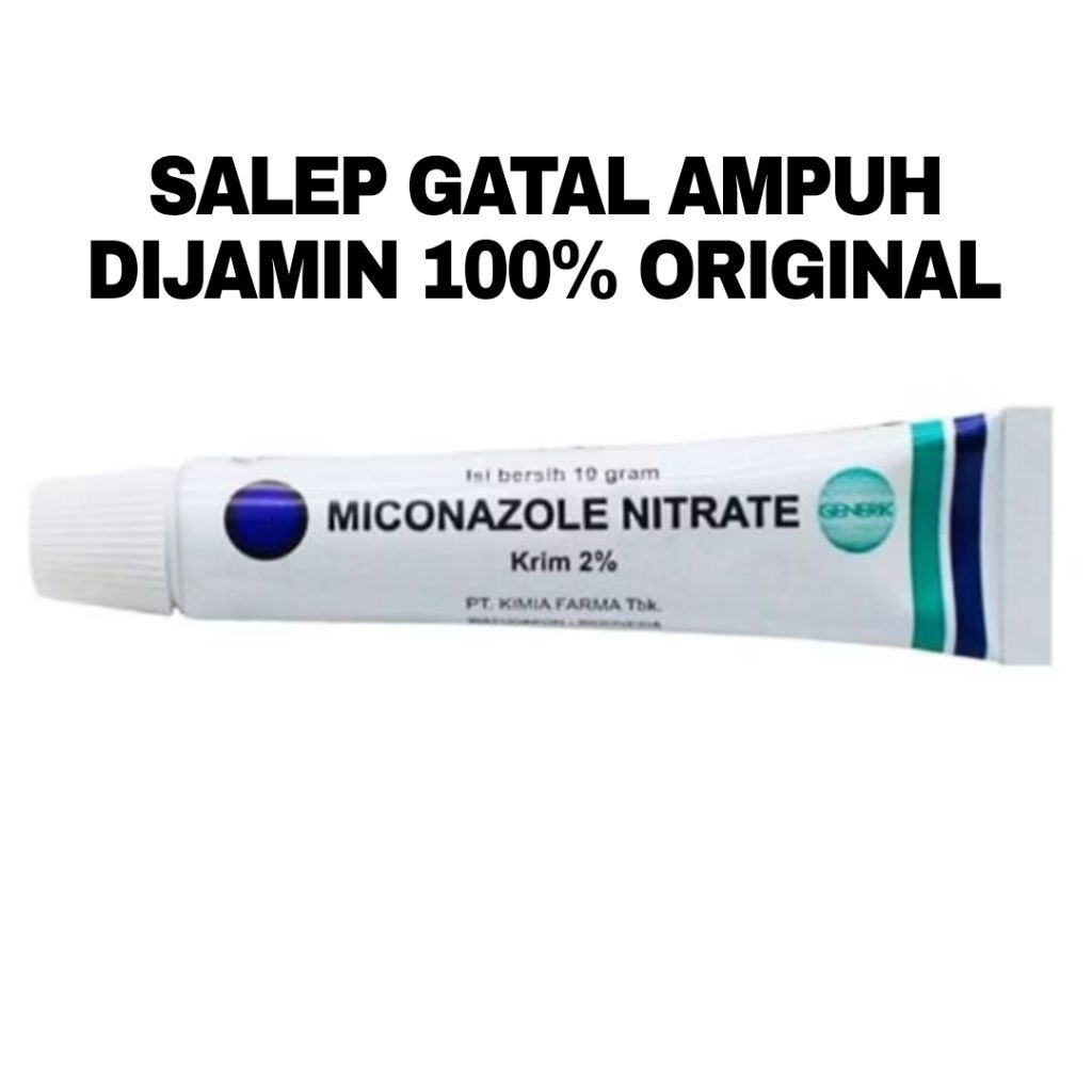 Salep Gatal Miconazole Nitrate Ampuh Sembuhkan Scabies Kadas Alergi Generik