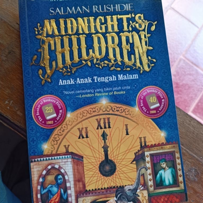 Anak-anak Tengah Malam/Midnight's Children - Salman Rushdie (novel ori, preloved)
